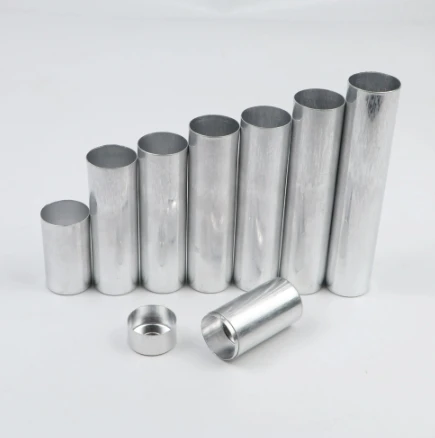 

100pcs OD25*45/75/78/85/95/100/110/120mm Dental Empty Aluminum Tube with Cover Dental Lab Valplast Materials for Dentures