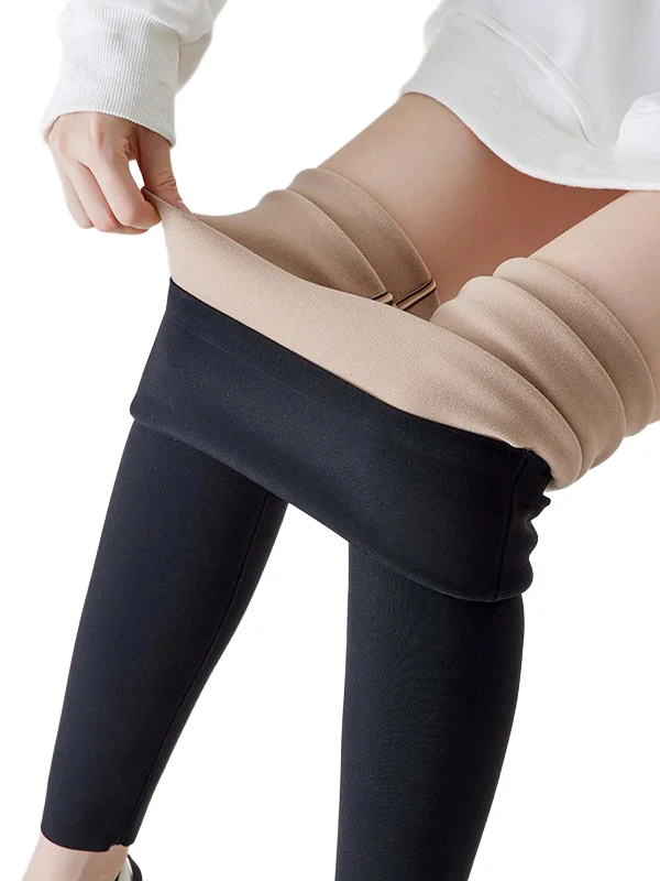 Calças de Yoga Thiened Fce para Mulheres, Calças Esportivas de Outono e Inverno, Modelagem Slim para Abdômen, Tamanho Grande, Camada Base