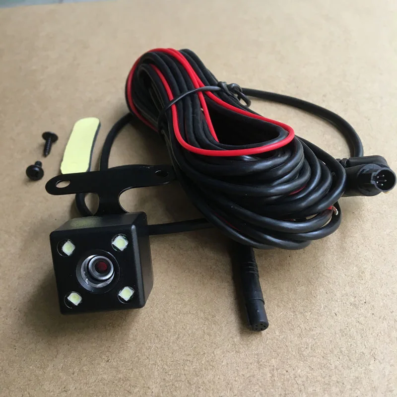 Driving recorder video monitoring reversing image 5 holes 4 holes rear camera infrared night vision fisheye is just like the ori view 3