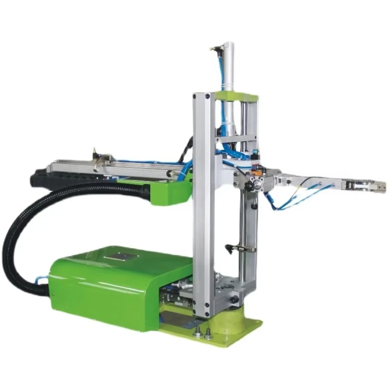 Double Arm Automation Injection Molding Machine Manipulator Cantilever Side Pick-Up PLC Core Component Aluminum