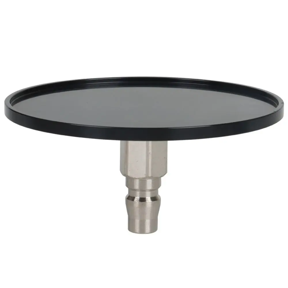 Stabile Vac U Lock Ventosa in metallo Lega di alluminio Nero Attuatore lineare Argento Supporto per attacco macchina telescopico Adatto