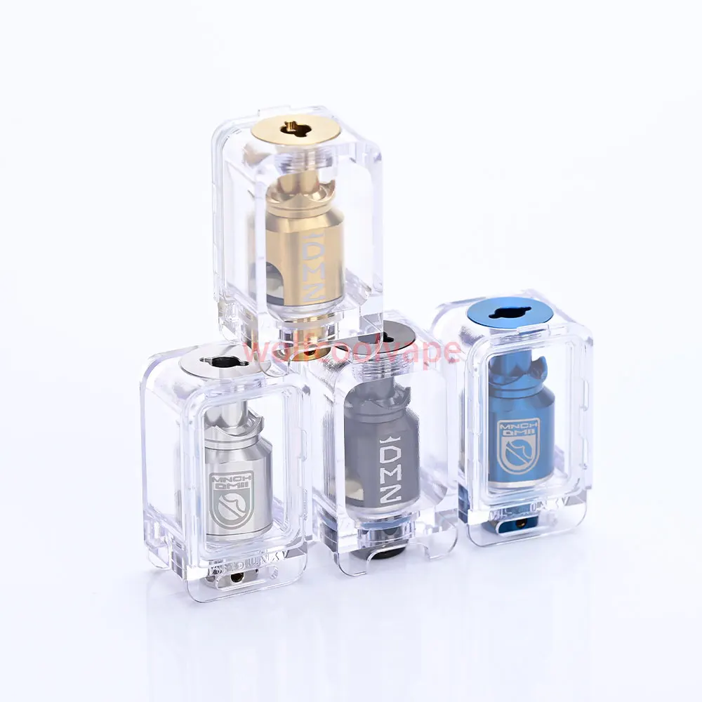 

Wolfcoolvape Monarchy DotMobb V2 DM2 RBA vape mtl Tank 316ss for dotMod dotAIO V1 / V2 Pod 1.0 / 1.3 / 1.5 / 1.8 / 2.0 / 3.5mm