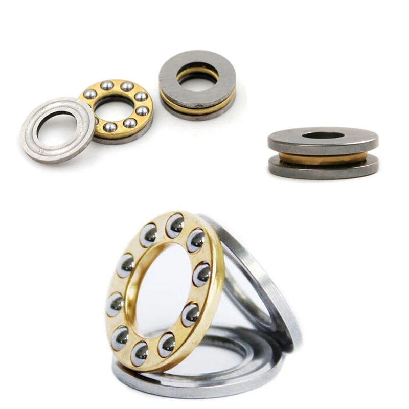 10Pcs Thrust Bearing F3-8M F4-9M F4-10M F5-10M F5-11M F5-12M F8-16M F8-19M F8-22M F9-20M F10-18M Miniature Axial Ball Bearings