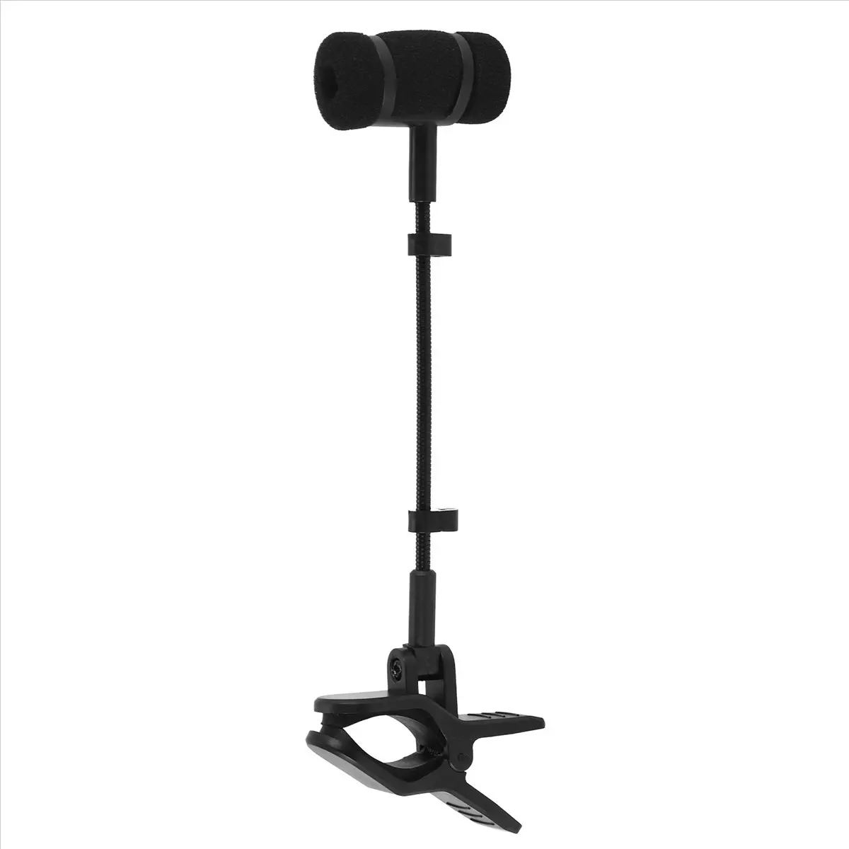 A50U Instrument Condenser Microphone Clip for Flute Clarinet Piccolo Oboe Universal Stand Brackets Mic Rack Mount