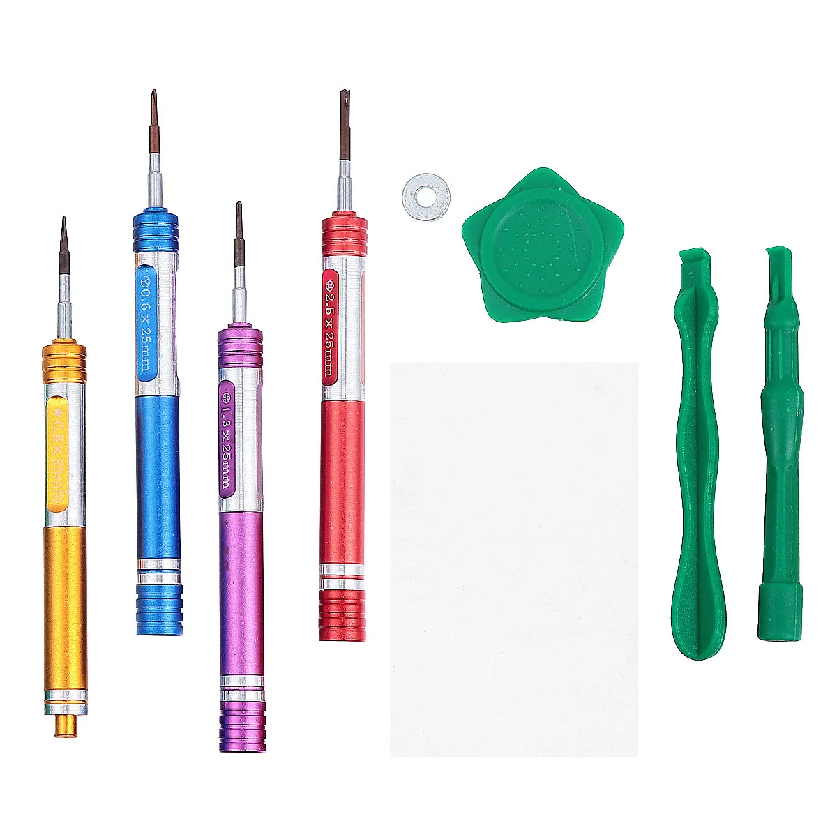 8Pcs Phone Screwdriver Set Professional Alloy Hard Steel Repair Tools Magnetic Handle Compact Portable Precise Disassemble