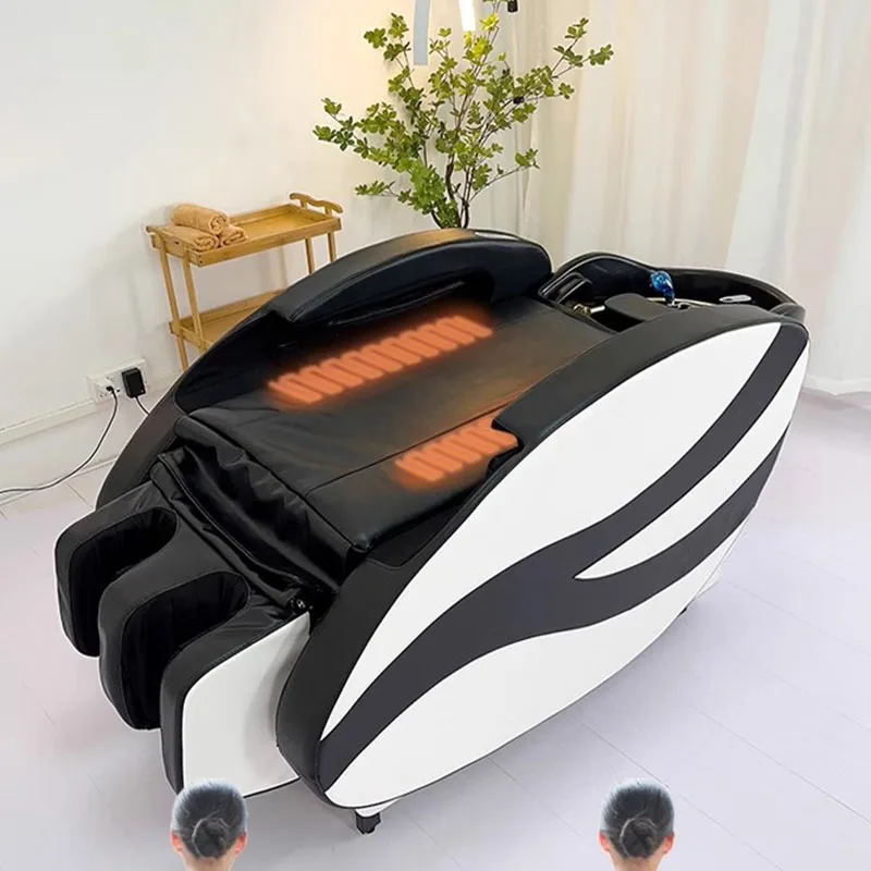 Shaving Chair Interior Shampoo Spa Bed Professional Hair Therapy Washbasin Pedicure Economic Headspa Massage Table Water Basin