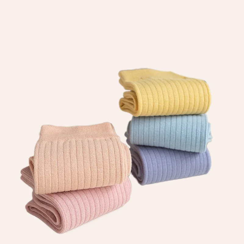 Chaussettes mi-longues en coton pour femmes, chaussettes décontractées, anti-odeur, qualité supérieure, tendance, document solide, printemps, automne, 5/10 paires