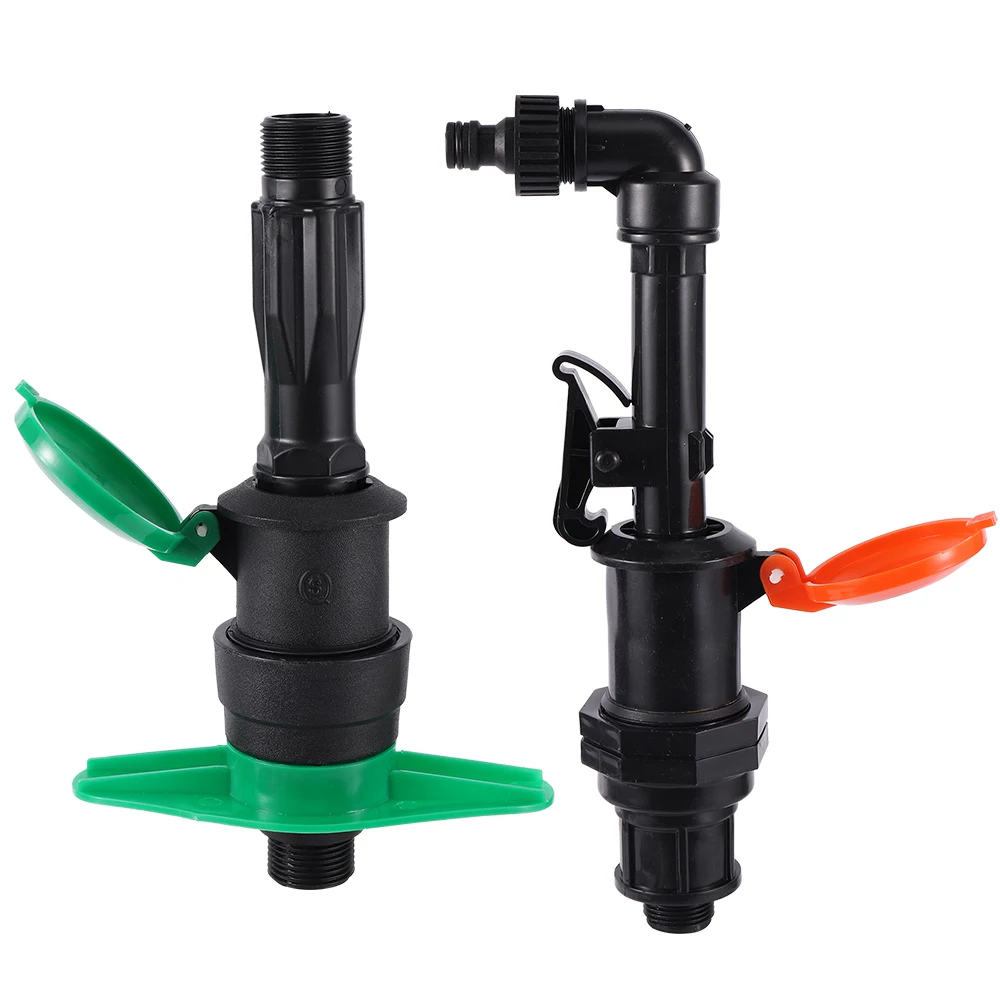 

3/4" Inch Plastic Quick Water Intake Valve Garden Lawn Irrigation Municipal Factory Water Hydrant Connector Equipment 1 Set