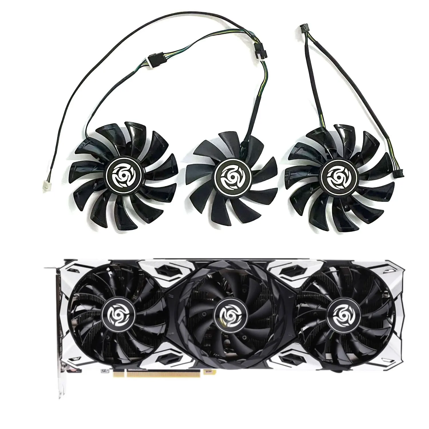 

New for Zotac Geforce RTX3060 3060TI 3070 3070TI 3080 3080TI 3090 Apocalypse OC graphics card 85MM 75MM GA92S2U GA82A2U GPU fan