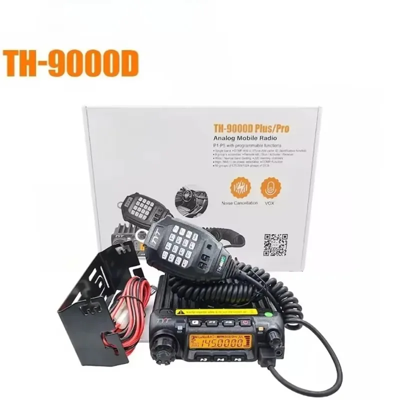 Latest Version TYT TH-9000 D Plus Mobile Radio VHF 136-174 MHz or UHF 400-490 MHz Wie Tie Long Range 60 W/45 W