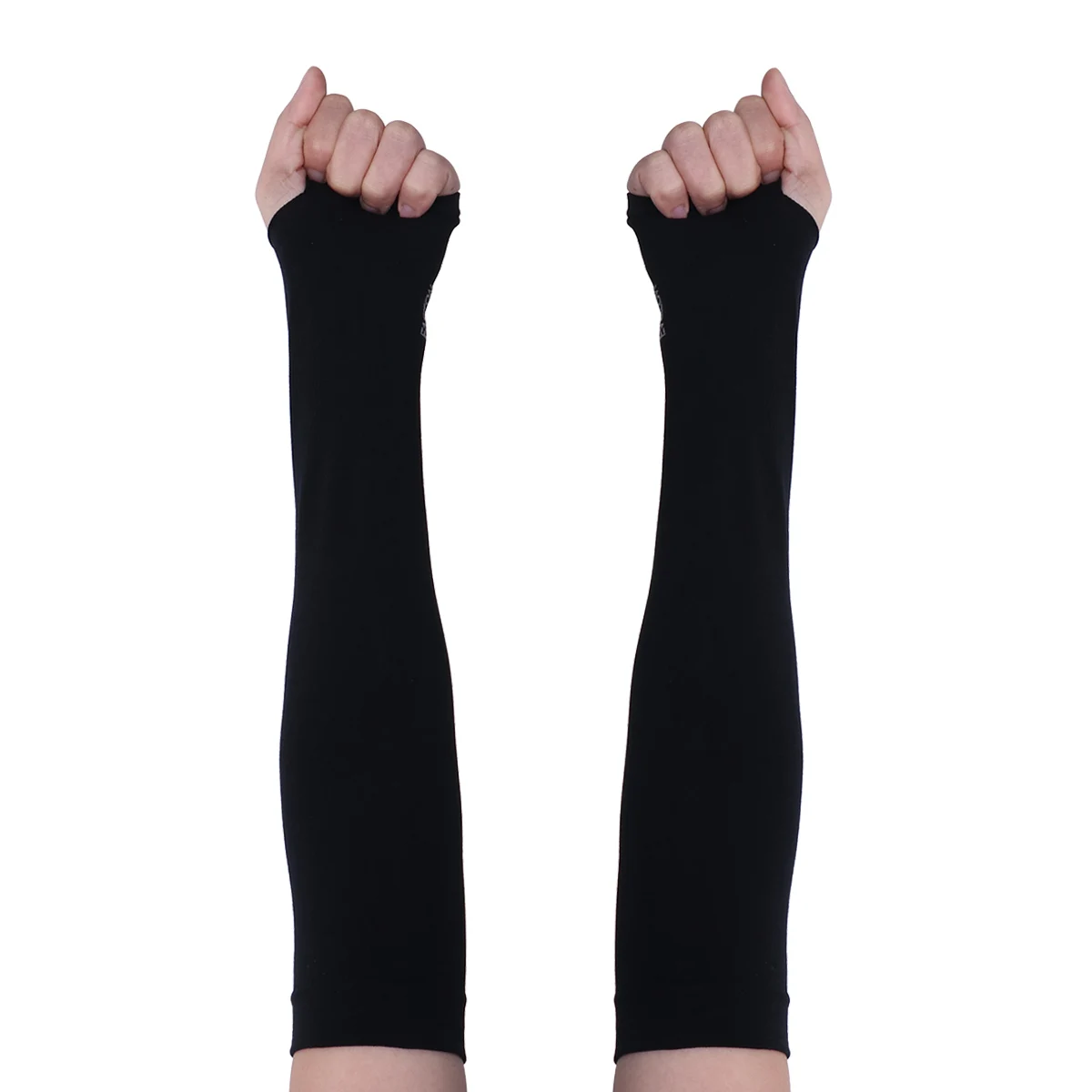 

Sun Protection Arm Sleeves Ice Silk UV Guard Cycling Cover Quick Dry Breathable Elastic No Slip Skid Proof for Outdoor