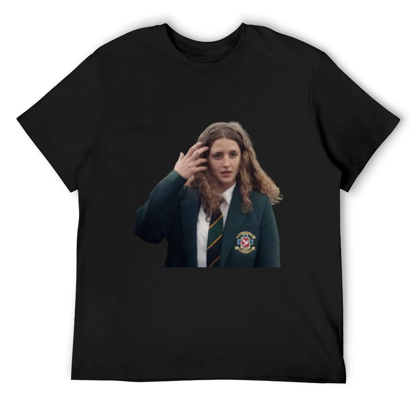 Derry Girls Orla Mccool Sticker T-Shirt graphics Blouse anime clothes fitted t shirts for men