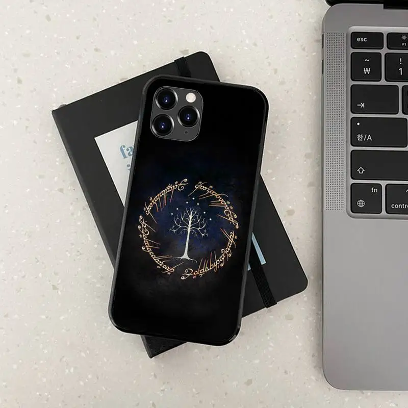 The L-Lord of the R-Rings Phone Case For iPhone 11 12 13 Mini 13 14 Pro XS Max X 8 7 Plus SE XR Shell