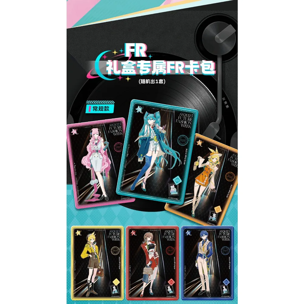 Genuino Kayou Hatsune Miku Dolce e carino Idolo virtuale Principessa Confezione regalo creativa Carta da collezione per il giocattolo a sorpresa delle vacanze degli amici