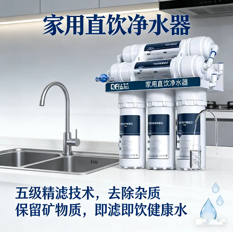 

Ультрафильтр Diamond Core для очистки воды в домашних условиях, система фильтрации водопроводной воды для прямого питья WBL