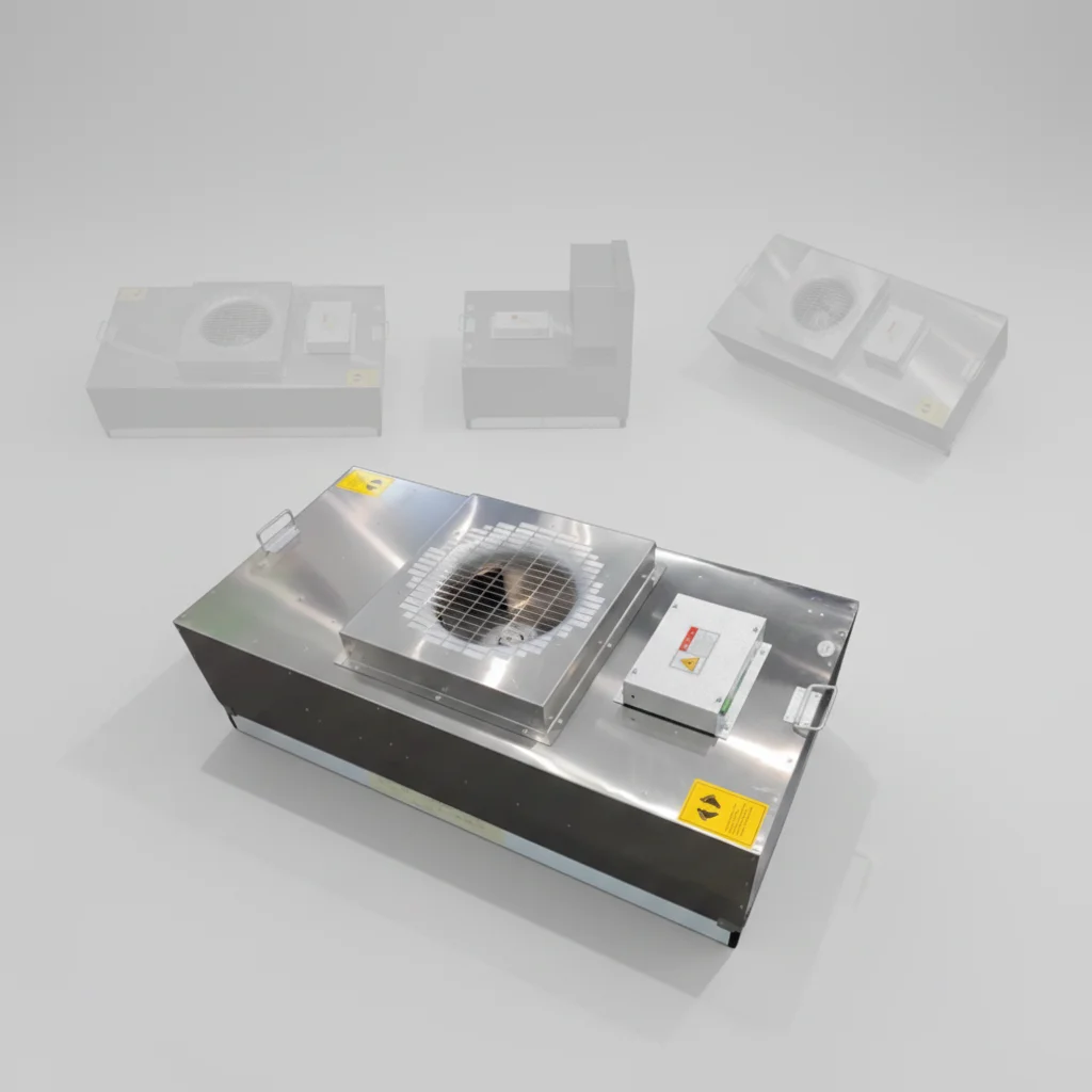 180W 4x2 Size FFU Fan Filter Unit H13 H14 HEPA Filter 99.99% 0.3um High Efficiency Cleanroom Air Purifier