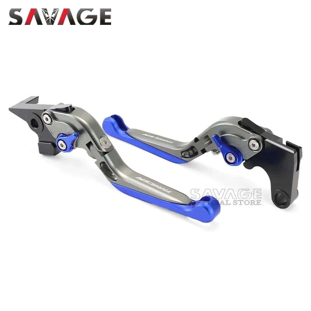 Folding Brake Clutch Levers For YAMAHA MT 09 MT09 Tracer 900/GT 2015-2024 TRACER 9 2021 Motorcycle Adjustable Extendable Handles