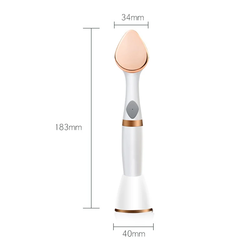 3 in 1 Electric Facial Cleanser Wash Face Cleaning Machine Skin Pore Cleaner Body Cleansing Massage Mini Beauty Massager Brush