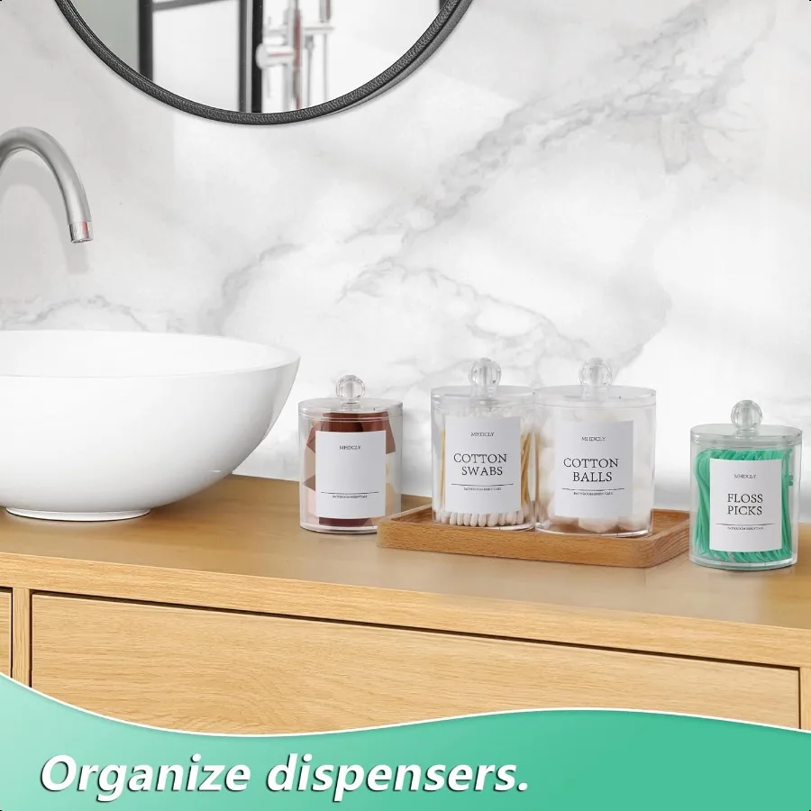 Bathroom Organizers and Storage4 Pack Bathroom Accories Bathroom Decor Home Decor Bathroom Storage and Organization Qtip Holder