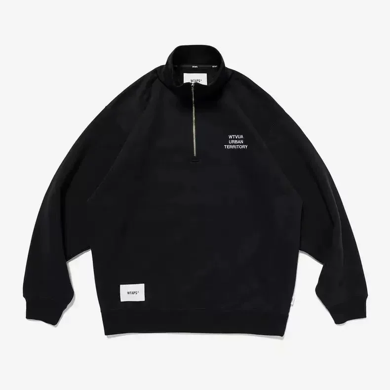 WTAPS Unisex Skull Pattern Knitted Sweater Japanese RetroStreetwear Heavyweight Loose Fit Long Sleeve Casual Couple Pullover Top - view 4