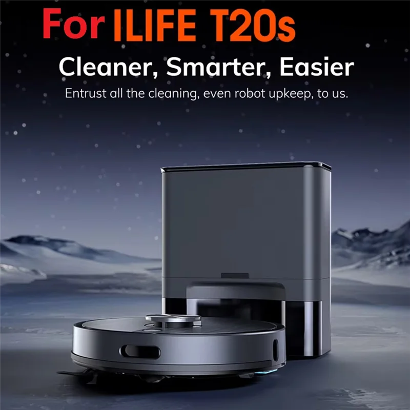 B15C متوافق مع ILIFE T20S، A20، Polaris PVCR 3600، G2 0926W، G2 0726W / G2 1226 أجزاء قماش ممسحة جانبية مرشحة