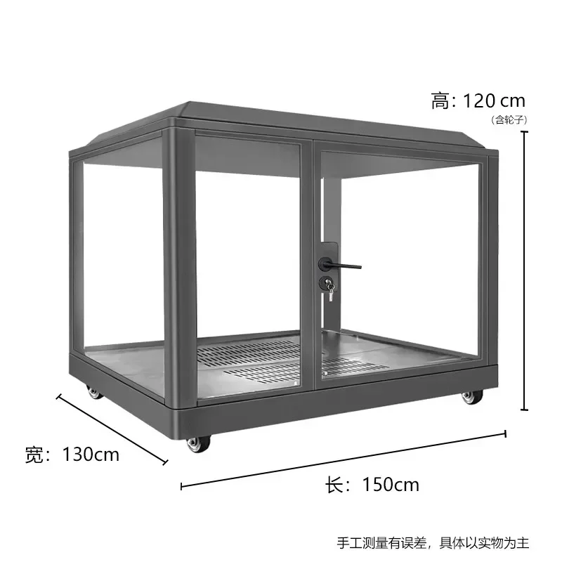 Pet Soundproof House, Large Household Kennel, Cat Soundproof Box Cover Cage, Removable High Quality