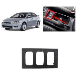 1 Pcs Floor Console Switch Frame for Lancer CX CY CZ Lamp Switch Panel for For EVO Control Switch Frame for Fortis 8011A267