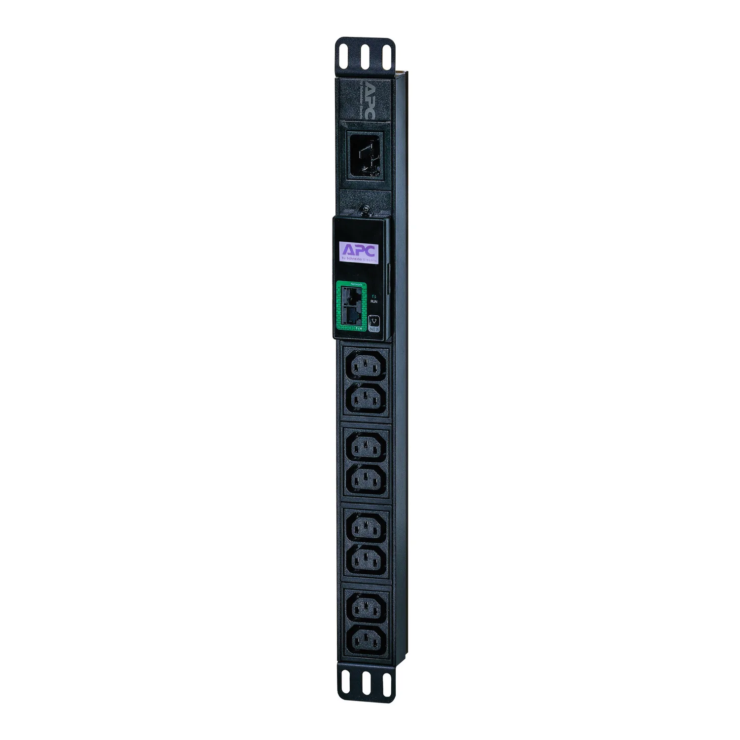 

APC Easy Rack PDU EPDU1016M 1U Metal Metered 16A 8 X C13 Outlets 230V 1 Phase IEC60320 C20 Inlet Universal 3.7kW 3680VA 2.5m