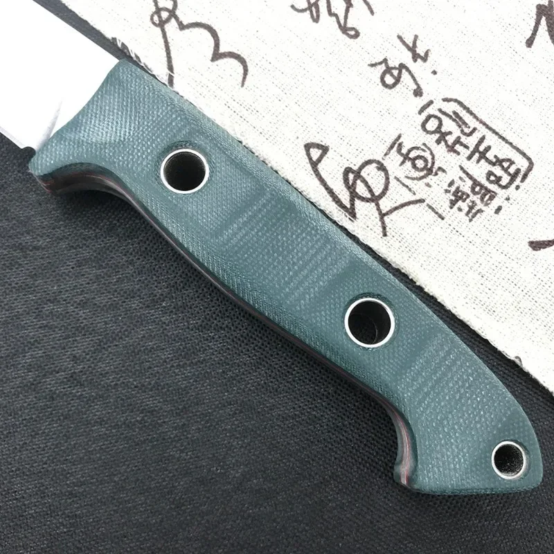 Portable BM 162 Bushcrafter Survival Fixed Knife S30V Blade G10 Handle Outdoor Camping Hunting Knives Tactical Combat EDC Tool