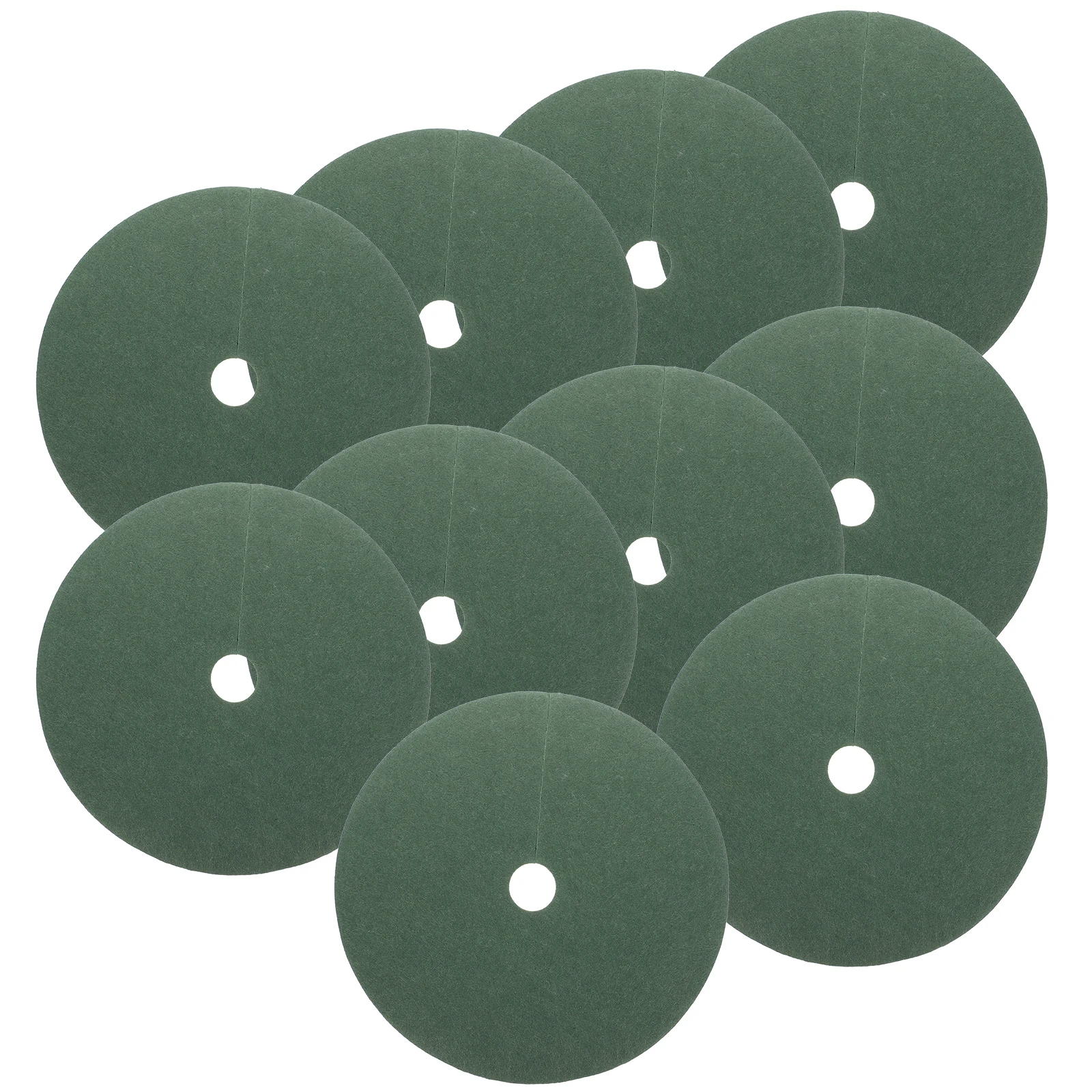 

10 Pcs Plant Root Protective Cover Non Woven Tree Mulch Rings Plants Shade Non-woven Fabric Protectors Wrap