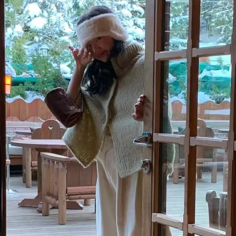 بلون أفخم غطاء للأذنين الكورية الحد الأدنى أفخم الدافئة يغطي الأذن تنوعا لخريف وشتاء وشتاء اكسسوارات غطاء للأذنين #6