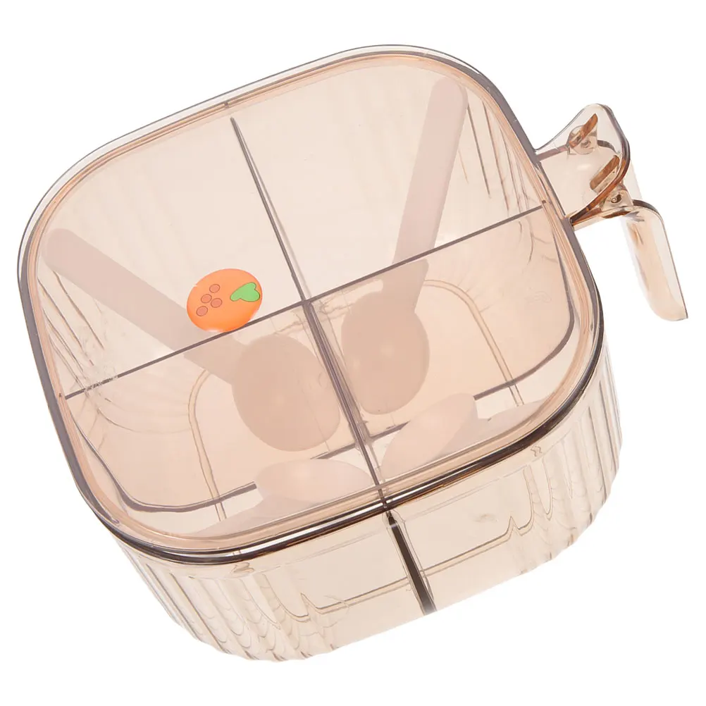 

Plastic Kitchen Spice Jar Condiment Holder Easy Open Design Non Slip Grip Long Container Household Seasoning