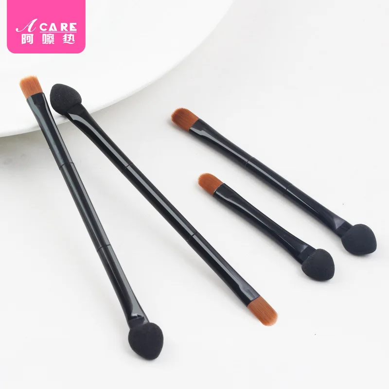 DX01/Eye shadow brush/Double Head/B1PQ0-Eye Shadow Stick Sponge Double-Headed Eye Makeup Brush Makeup Makeup Tools Compa