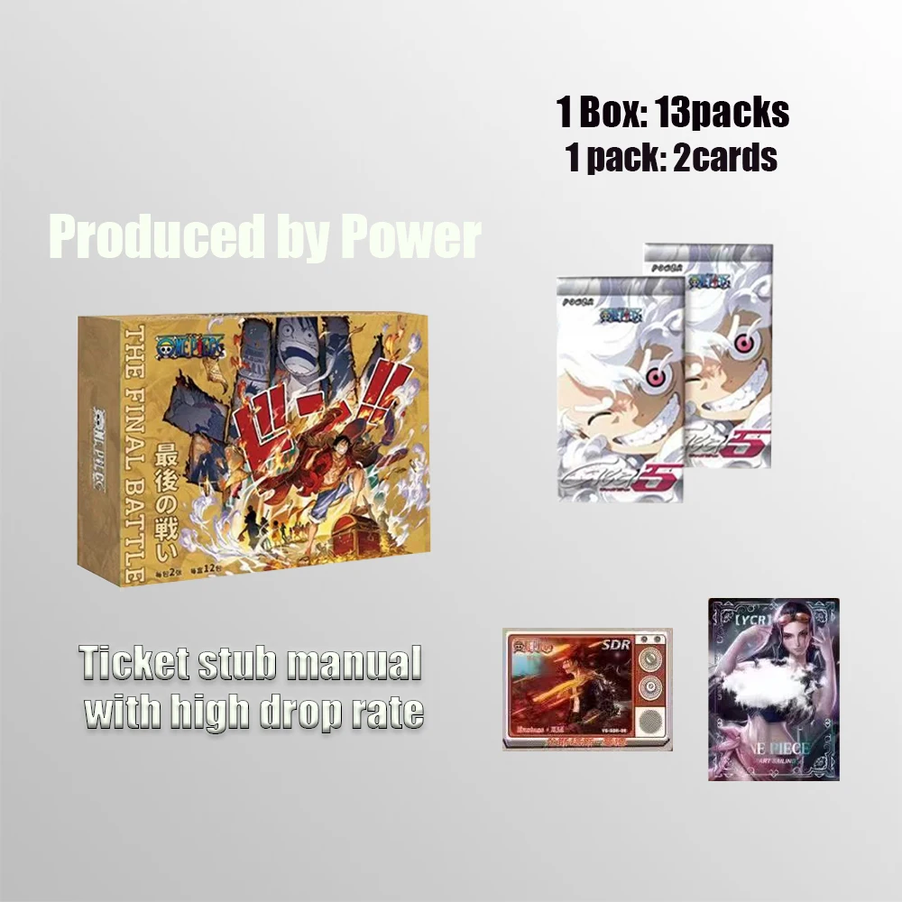 

Wholesales One Piece Collection Cards Booster Box Final Battle Power Luffy TCG Rare Anime Girls Trading Cards