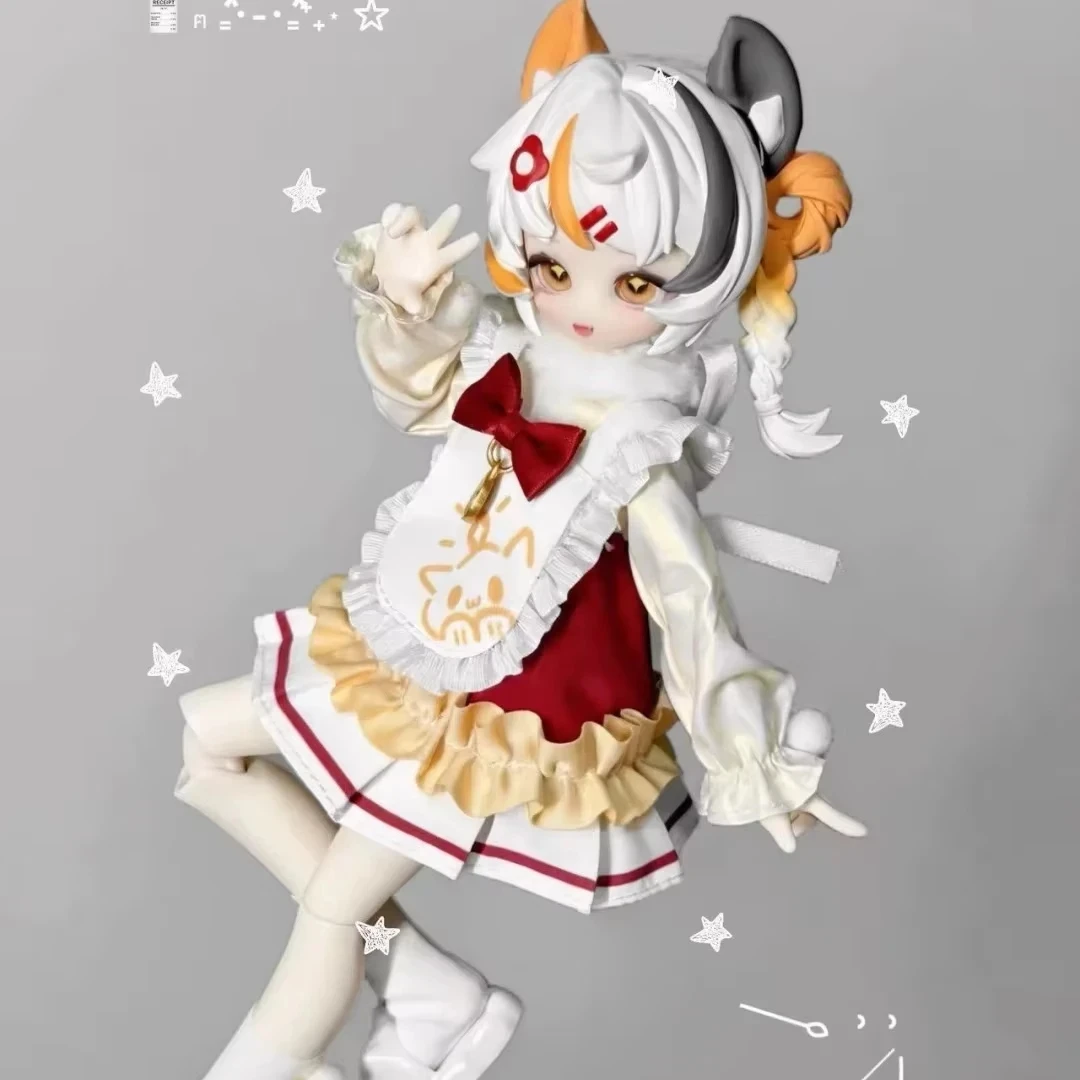 Moonlight Fairy Tale Meow Power 1/8 Scale BJD Blind Box Fashion Collectible Toy Movable Articulated Desktop Ornament Gift Girls