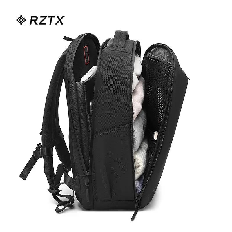 حقيبة ظهر كاجوال بسيطة وعصرية للتنقل في الأعمال مقاس 15.6 بوصة حقيبة كمبيوتر ذات سعة كبيرة