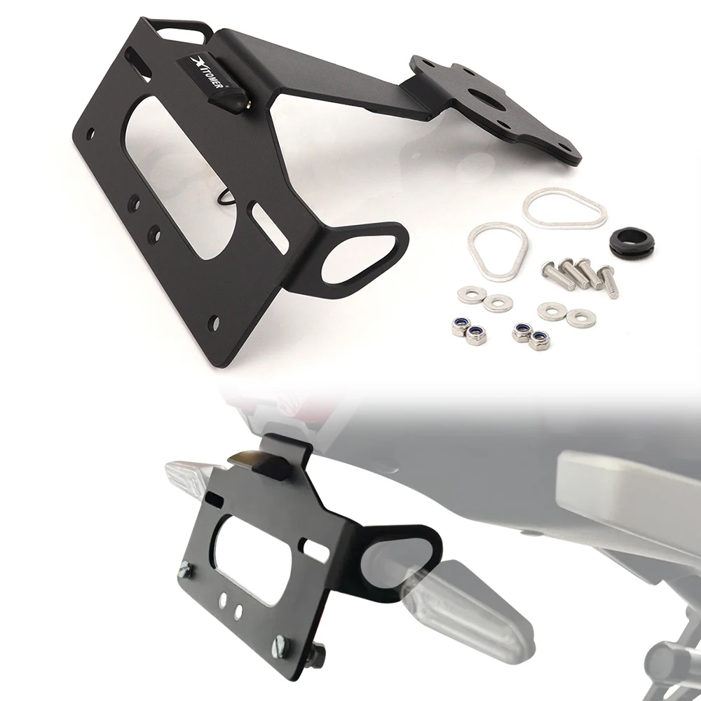 

Motorcycle License Plate Holder Bracket Tail Tidy Fender Eliminator Tracer 9 GT 2021-2025 Tracer 9 GT PLUS 2023-2025 For Yamaha