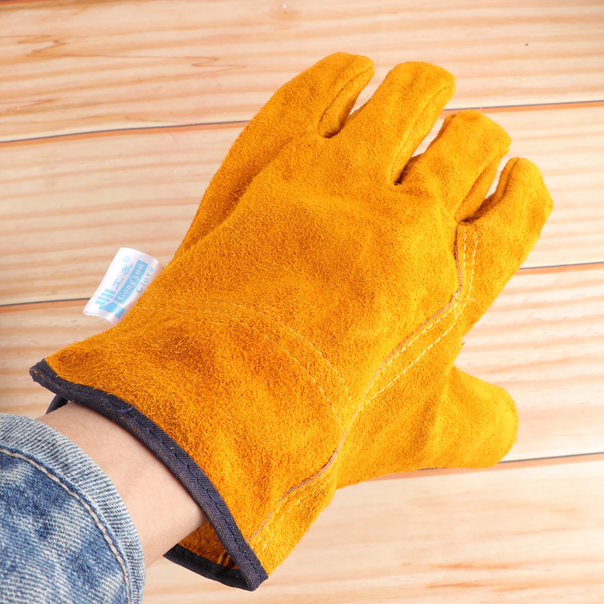 

Protective Gloves Fireproof Oven for Campfire Thermal Insulated Heat Resistant Bbq Work