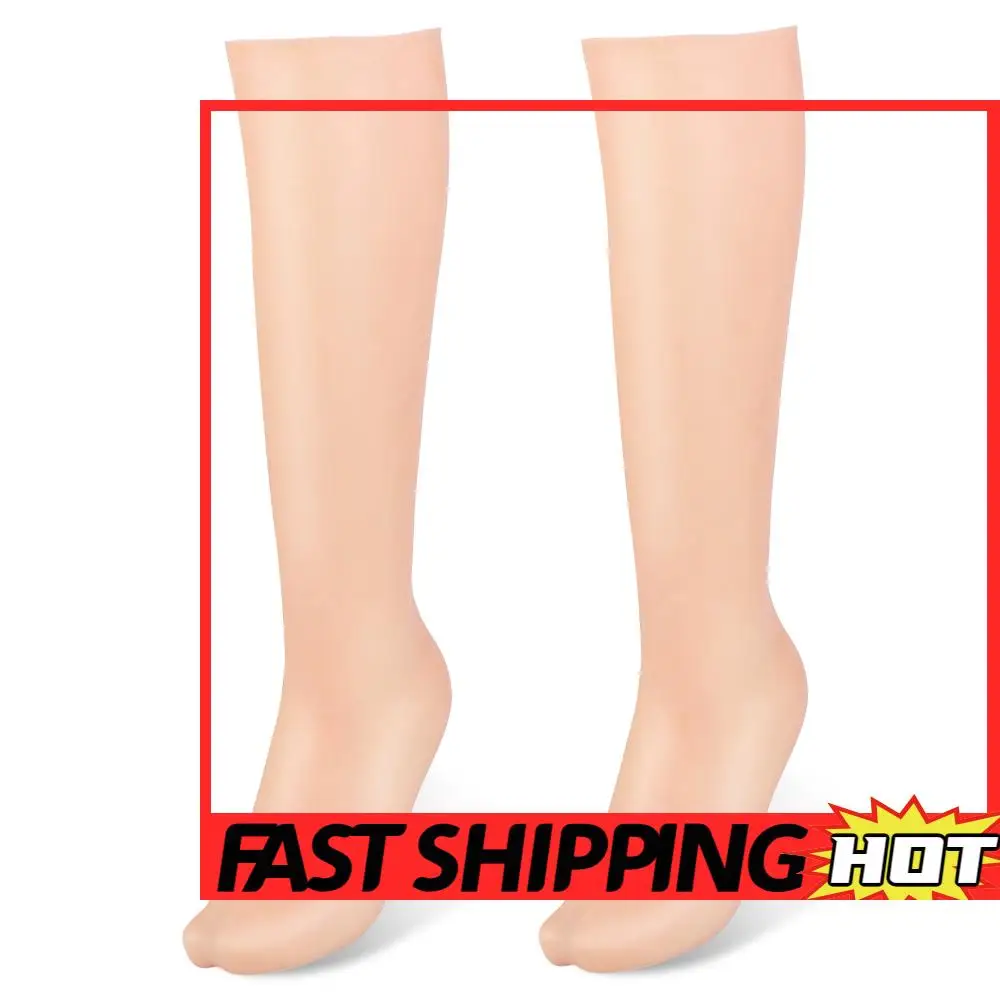 

Silicone Feet Care Socks Anti Cracking Long Moisturizing Socks Soft Foot Exfoliating Stockings Comfortable for Dry Cracked Feet