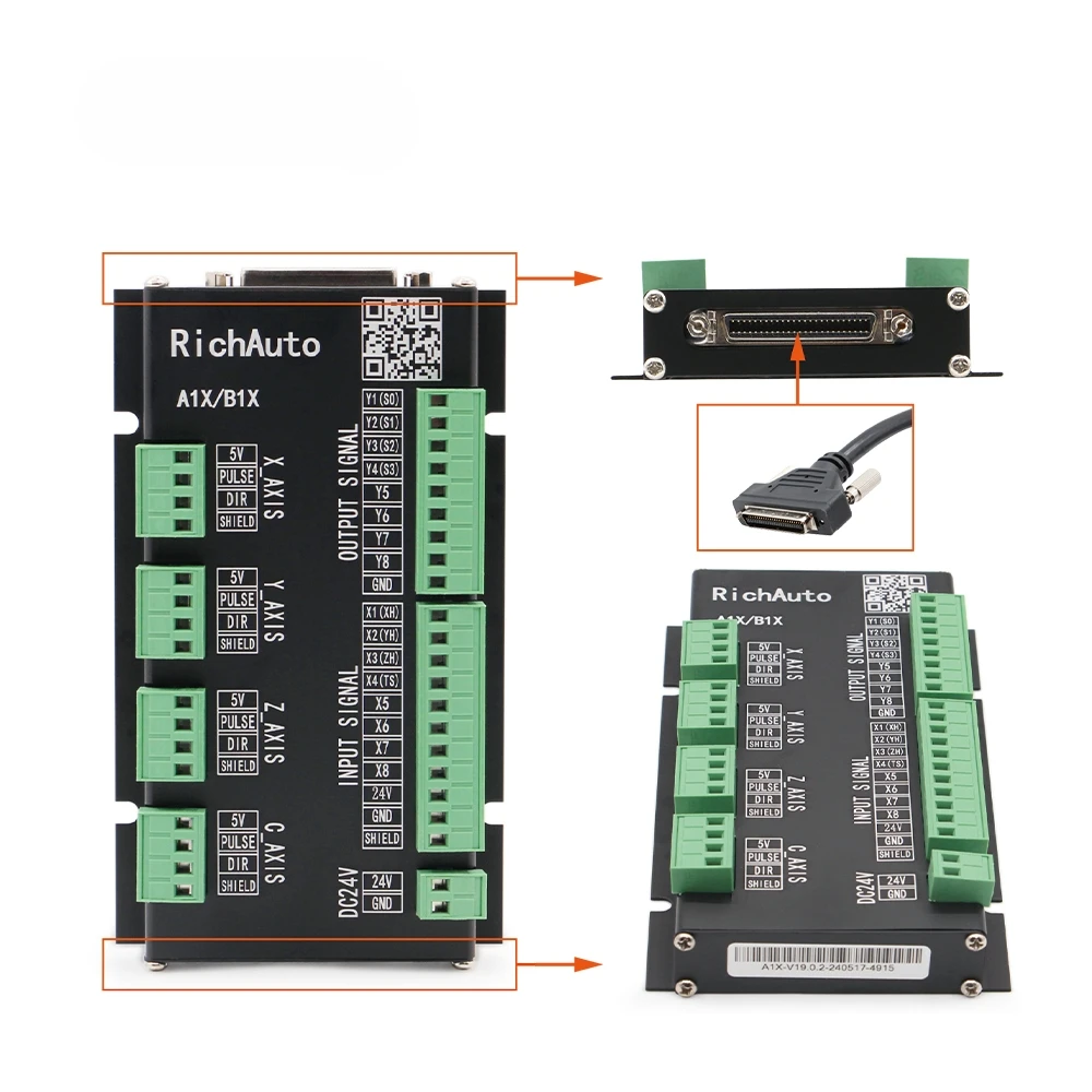 نسخة جديدة! وحدة تحكم RichAuto DSP A11 باستخدام الحاسب الآلي جهاز توجيه القناة اللاسلكية مقبض الحركة #4