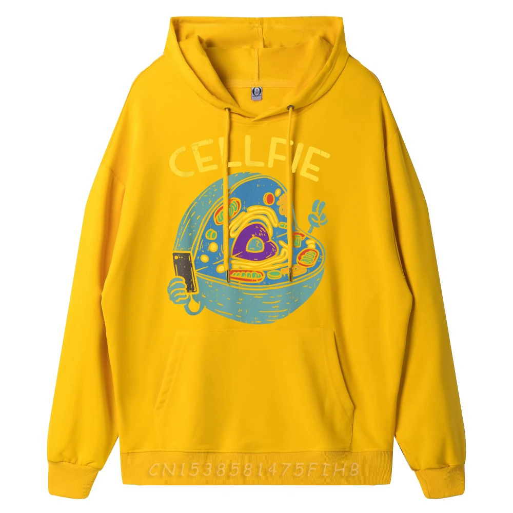 Street Sweatshrt Graphic Round Neck Cell Fie Funny Science Biology Women's Hoodies Cool Long Sleeve Sweatshirts