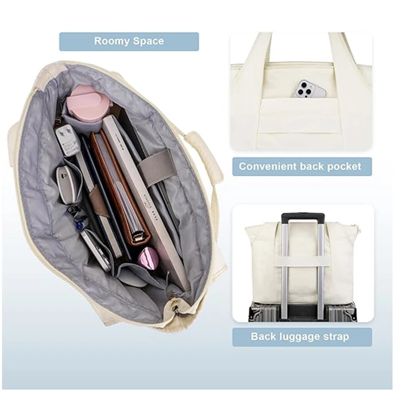 15 15,6 16 17 17,3 Zoll PU-Leder-Einkaufstasche für MacBook Air Pro M1 M2 M4 M2 Dell Mac Lenovo Notebook Damen Schulter-Laptoptasche