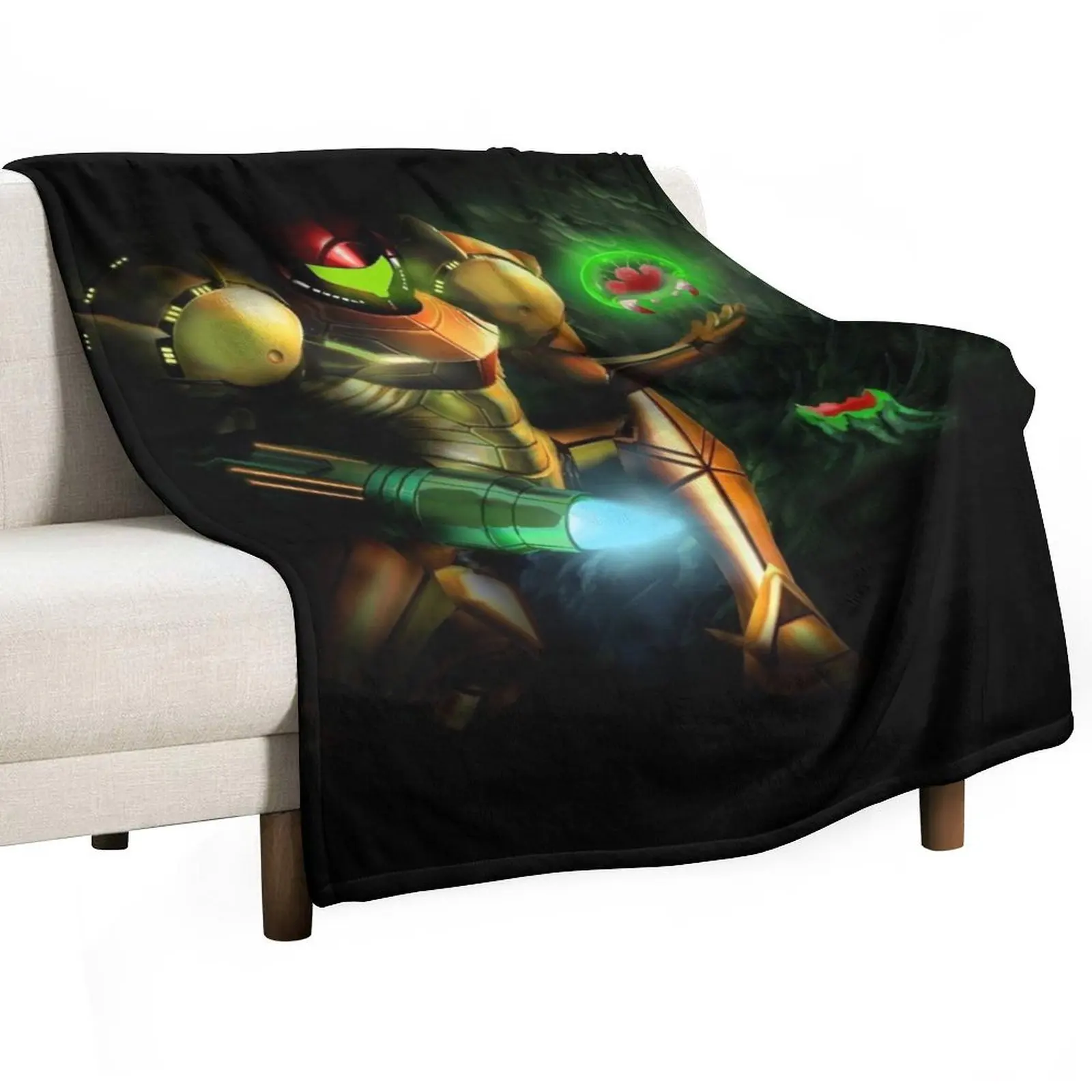 

Metroid Hatchling Throw Blanket Luxury St Thin valentine gift ideas warm for winter Blankets