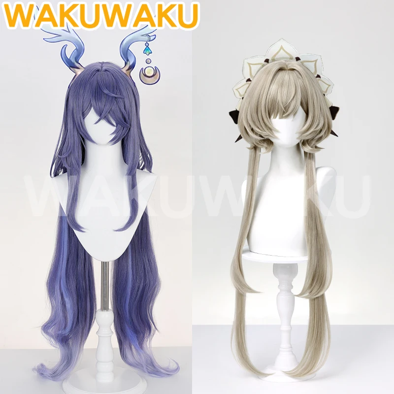 AUF LAGER Sandrone Lauma Perücke Spiel Genshin Impact WakuWaku Frauen Langes Haar Halloween Nod-Krai Sandrone Lauma Cosplay High Heat Perücke