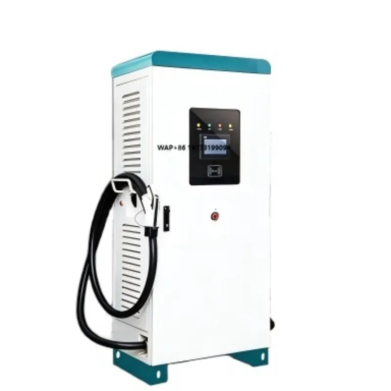 

Floor EV Charger Station CCS2 100kW Electric Car Charging Pile with Water-Cooled Charging Line