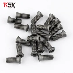 50 PCS Plum screw M1.6 M2 M2.2 M3 M4 M2.5x6 M2.2x6 Grade 12.9 lathe turning screw CNC cutter milling machine system machine bolt
