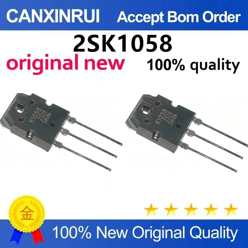 （5pcs-10pcs）Brand new original 2SK1058 audio pairing tube field-effect transistor chip
