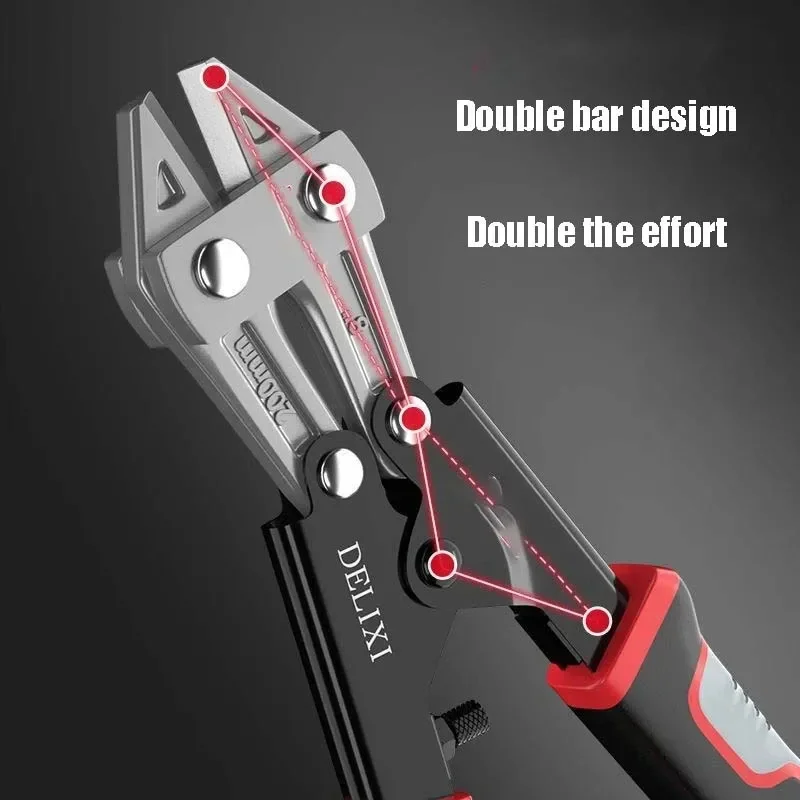 Multi-Functional Wire Cutting Pliers Labor Saving Steel Pliers 8 Inch Portable Mini Wire Cutting Scissors Metal Wire Scissors