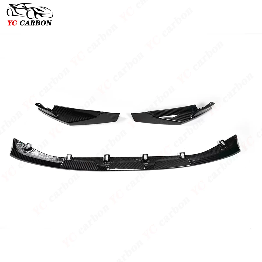 For BMW M3 G80 M4 G82 G83 High quality MP Style Carbon Fiber Car Front Bumper Diverter Spoiler Diffuser Front lip chin body kit