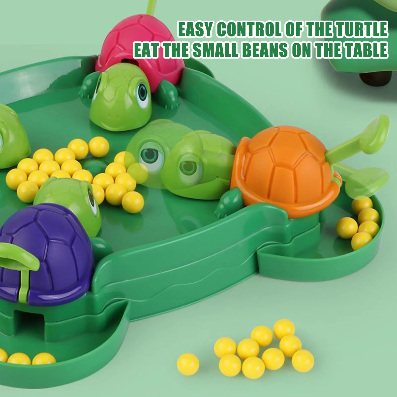 Turtles Eat Beans Board Game Kids Toys Competitive Games Parent-child Interaction Party Entertainment Games Toy For Boy Girls